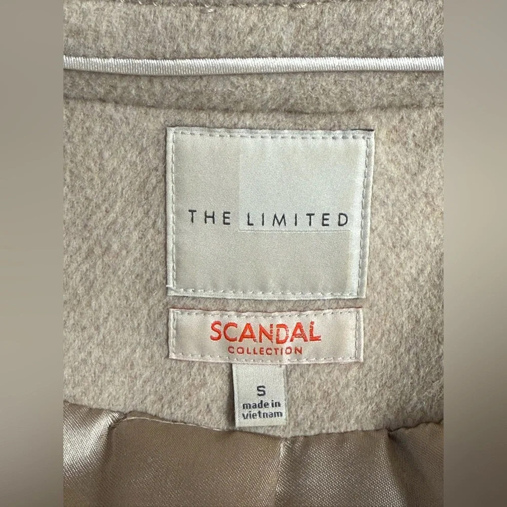 EUC Limited WRAP Tulip WOOL Coat 3/4 SLEEVE Dolman - Picture 3 of 14